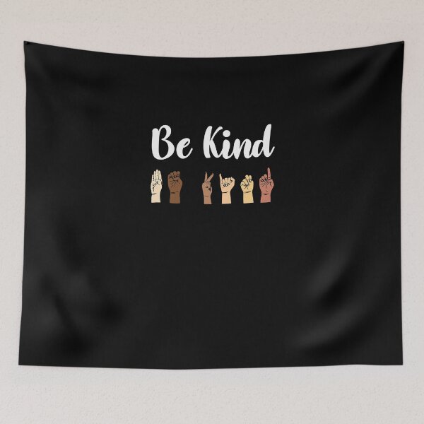 Item preview, Be Kind Sign Language Melanin ASL  designed and sold by MerooIndustries.