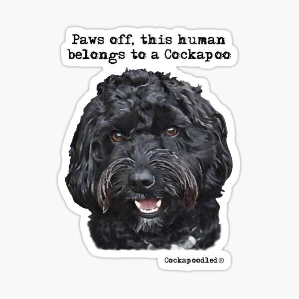 Item preview, Cockapoo Dog Humour  designed and sold by Happy Dog Doodles.