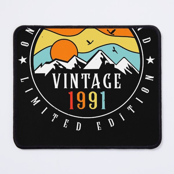 Item preview, Born In 1991 Vintage Retro Birthday Gift Idea designed and sold by MerooIndustries.