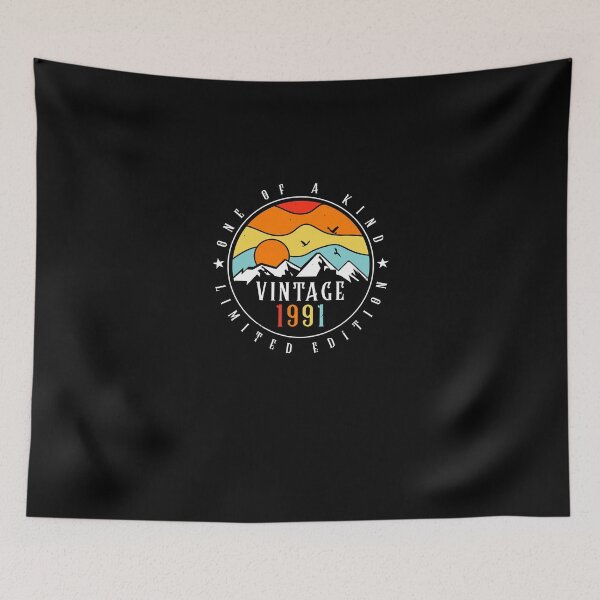 Item preview, Born In 1991 Vintage Retro Birthday Gift Idea designed and sold by MerooIndustries.