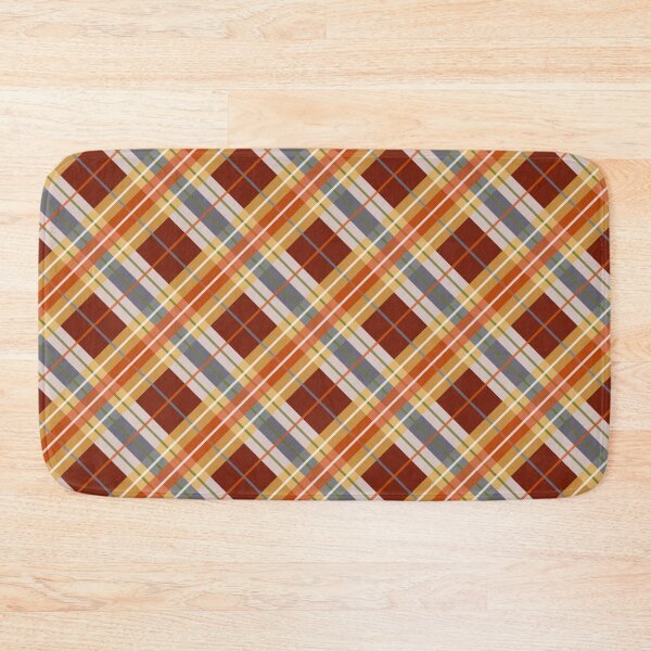 Item preview, fall autumn tartan plaid pattern designed and sold by haroulita.