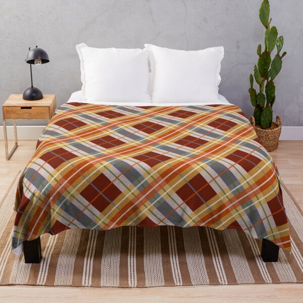 Item preview, fall autumn tartan plaid pattern designed and sold by haroulita.