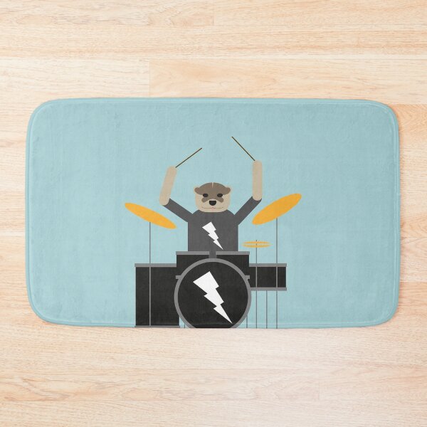 Item preview, Otter Playing Drums designed and sold by The-Gorilla.