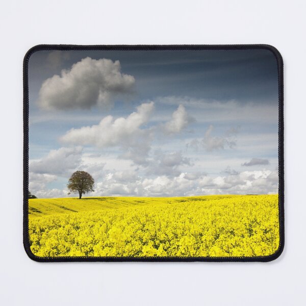 Item preview, Oilseed Rape Field and Lone Tree designed and sold by heidipics.