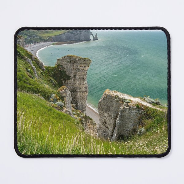 Item preview, Chalk cliffs of Etretat, Normandy designed and sold by reisefoto.