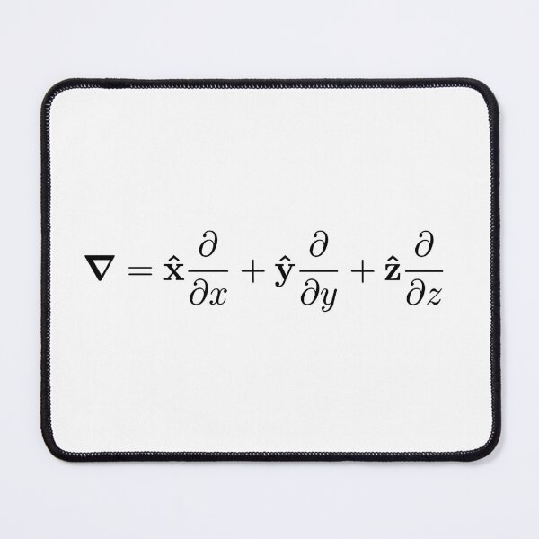 Item preview, Nabla operator definition, math and physics basics designed and sold by NoetherSym.