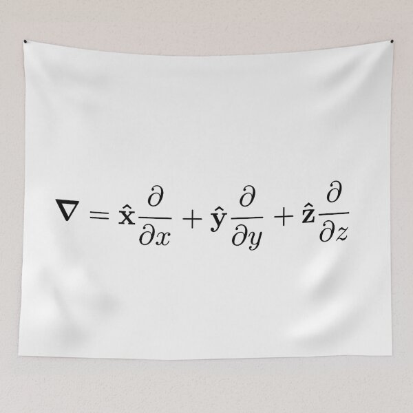 Item preview, Nabla operator definition, math and physics basics designed and sold by NoetherSym.
