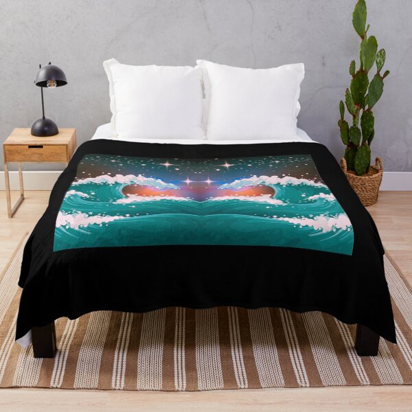 Item preview, Japanese Pattern - Wagara Green Wave Duality designed and sold by Digitalme Designs.