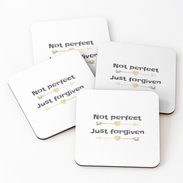 Item preview, Christian Design - Not Perfect, Just Forgiven designed and sold by simplydesignart.