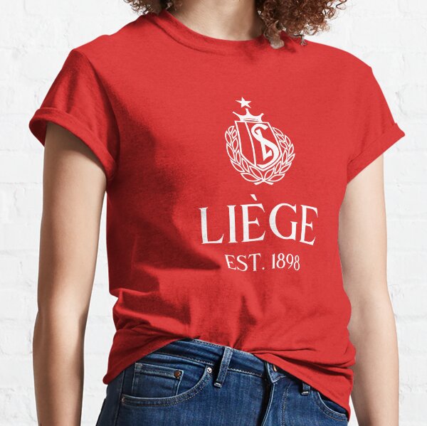 Pro League Logo Standard Liege Red Baseball Jersey Shirt For Men And Women  Custom Name - Freedomdesign