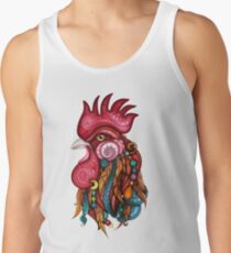 Camiseta de tirantes Diseño tribal del gallo