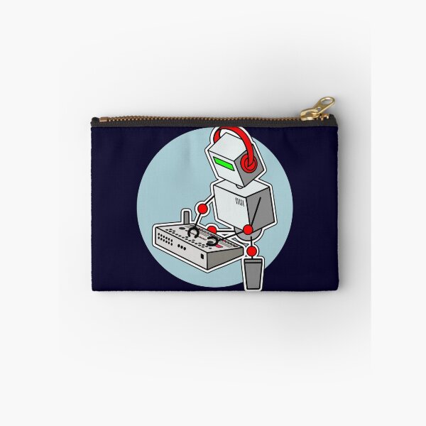 Item preview, Robot Musician Playing 909 Drum Machine designed and sold by AtomicMalibu.