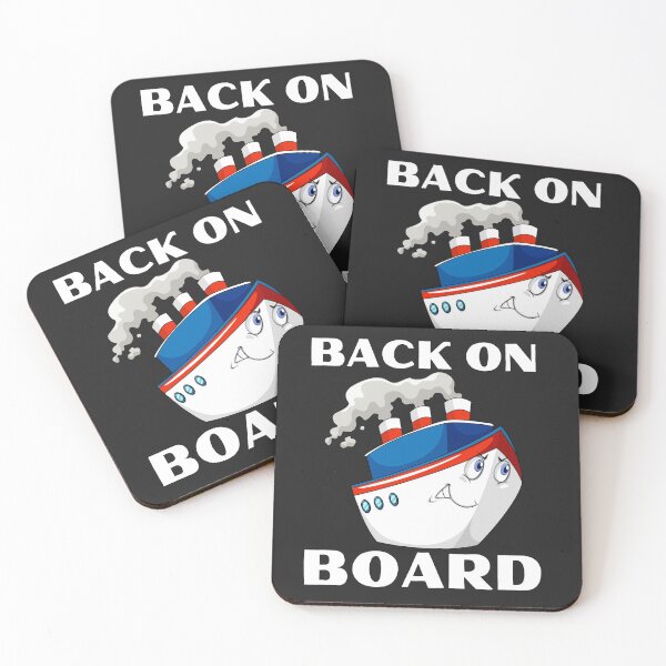 Item preview, Cruise boat holiday back on board designed and sold by PinkArtDesigns.