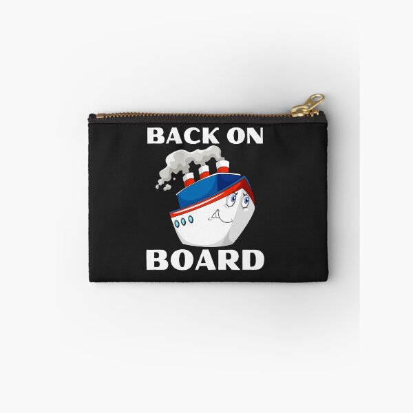 Item preview, Cruise boat holiday back on board designed and sold by PinkArtDesigns.
