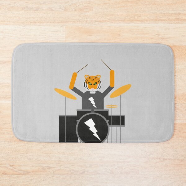 Item preview, Tiger Playing Drums designed and sold by The-Gorilla.