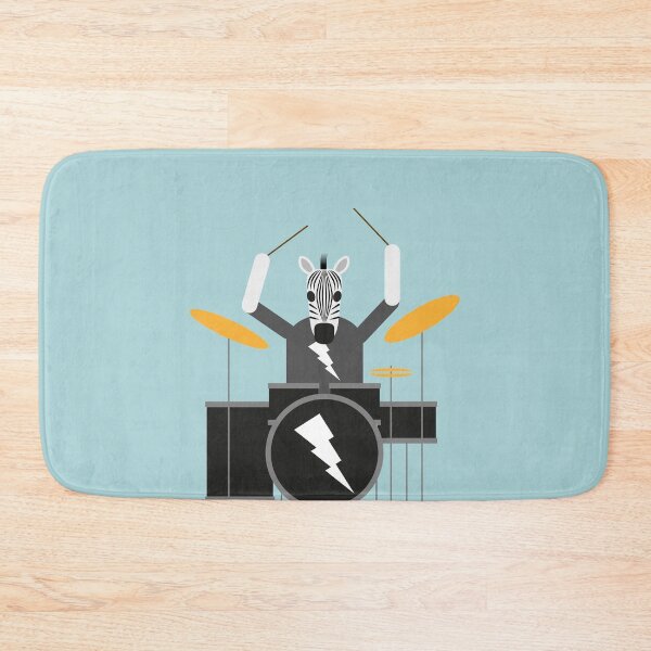 Item preview, Zebra Playing Drums designed and sold by The-Gorilla.