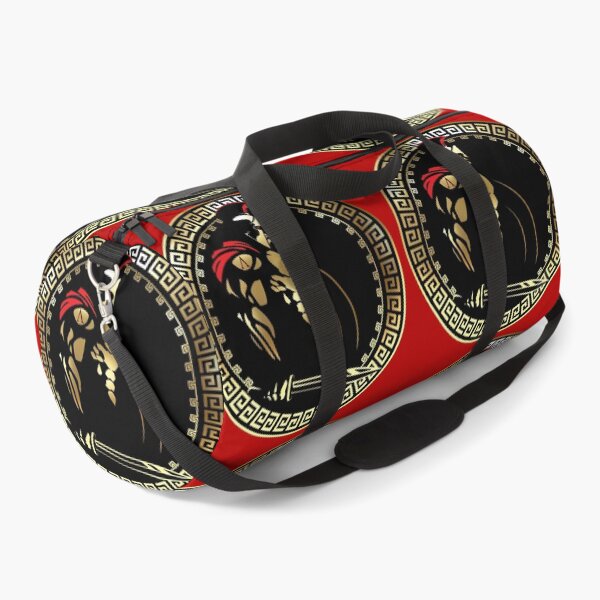 Item preview, Spartan Black Gold Red with Greek Keys designed and sold by Yiorgos Designs.