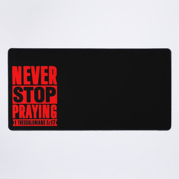 Item preview, 1 Thessalonians 5:17 designed and sold by plushism.