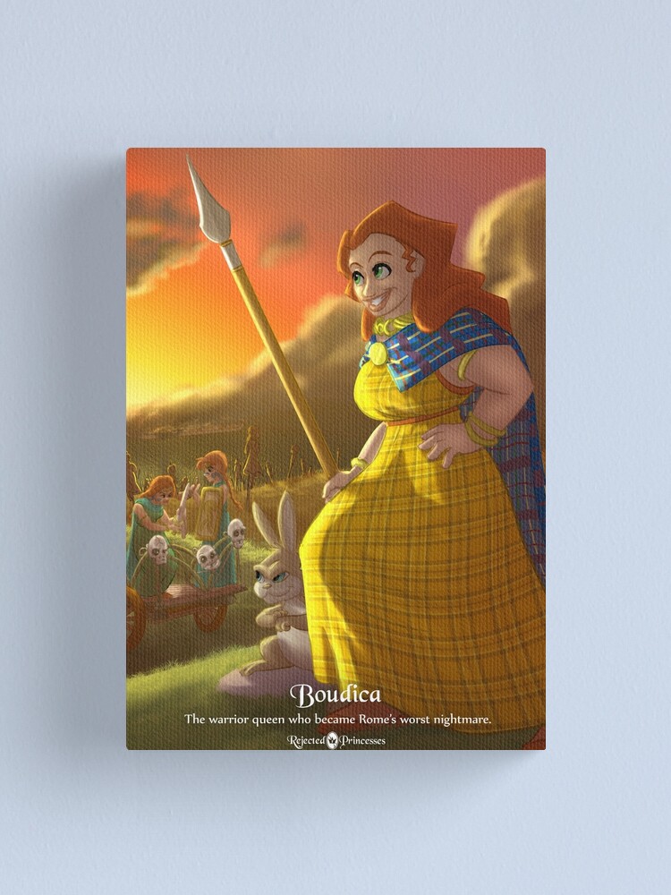 Alternate view of Boudica - Rejected Princesses Canvas Print