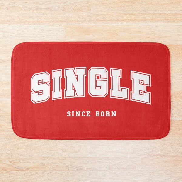 Item preview, Single since born varsity college sport typography designed and sold by Morcawork.