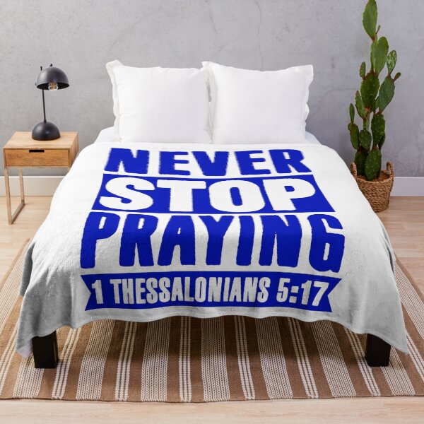 Item preview, 1 Thessalonians 5:17 designed and sold by plushism.