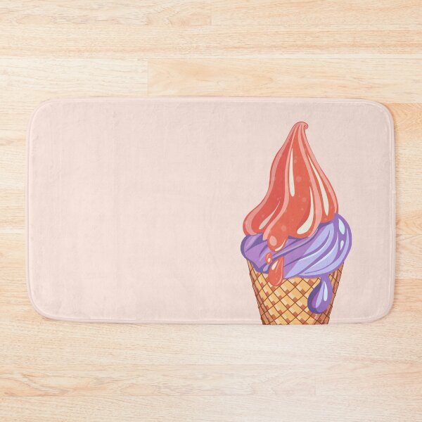Item preview, Funky Ice Cream Cone Illustration designed and sold by bubblyshades.