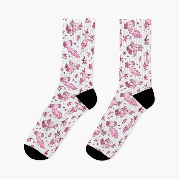 Item preview, Cute Girls Axolotl Pattern Kawaii Animal Gift designed and sold by Patterntastic.
