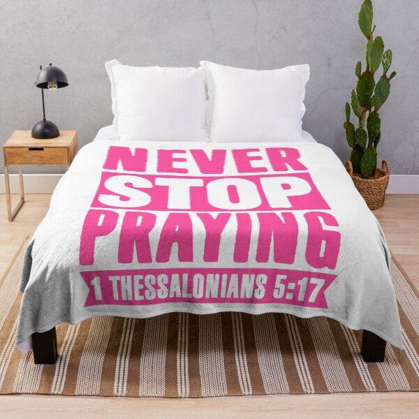 Item preview, 1 Thessalonians 5:17 designed and sold by plushism.
