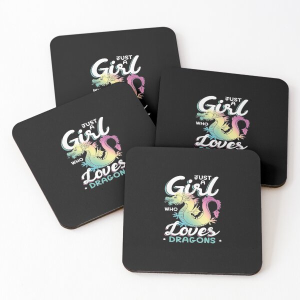Item preview, Dragon Girl Just A Girl Who Loves Dragons Dragon Lovers designed and sold by NexiPrint.