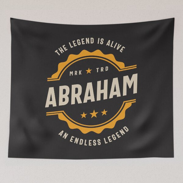 Item preview, Abraham Personalized Name Birthday Gift designed and sold by cidolopez.