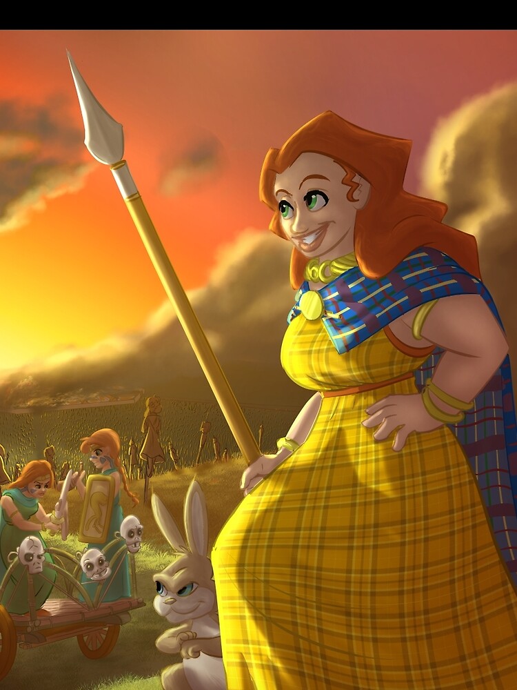 Boudica - Rejected Princesses by jasonporath