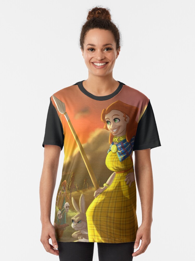 Alternate view of Boudica - Rejected Princesses Graphic T-Shirt
