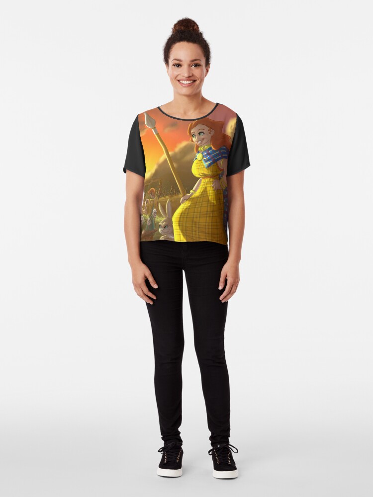 Alternate view of Boudica - Rejected Princesses Chiffon Top