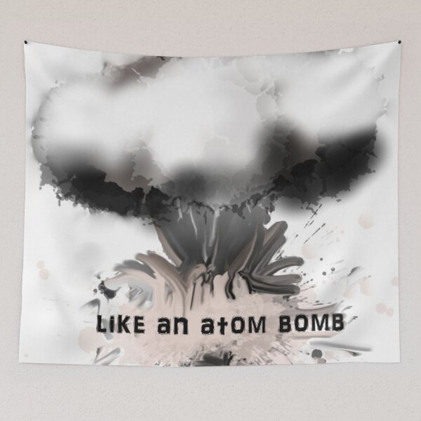 Item preview, LIke an atom bomb designed and sold by artgiantdrag.