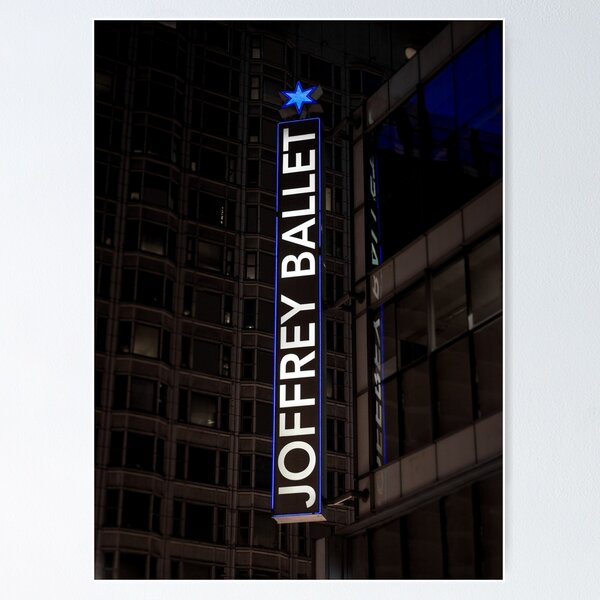 Item preview, Joffrey Ballet Sign Night designed and sold by Enzwell.