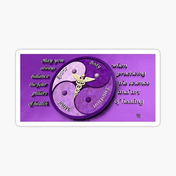Healing Balance Sticker