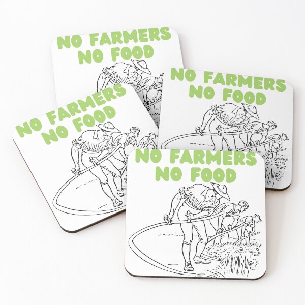 Item preview, No Farmers, No Food Stand With Farmers designed and sold by OneAction.