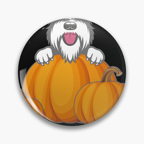 Item preview, Halloween pumpkin pup designed and sold by MerooIndustries.