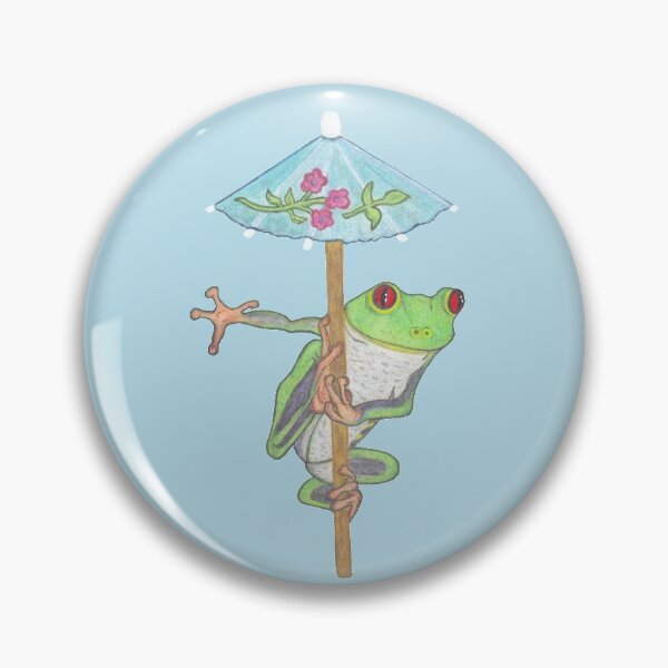 Item preview, FROG IN UMBRELLA designed and sold by BeritValk.