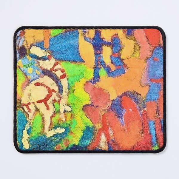 Item preview, Le Cavalier au cheval blanc [Knight on a white horse] c.1905 André DERAIN designed and sold by CristalleLisa.