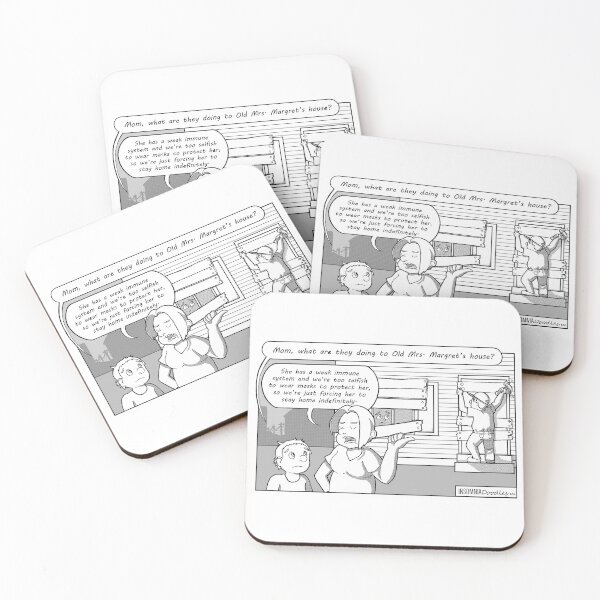Item preview, Immune Compromised (Political Cartoon) designed and sold by Sunny Ammerman.