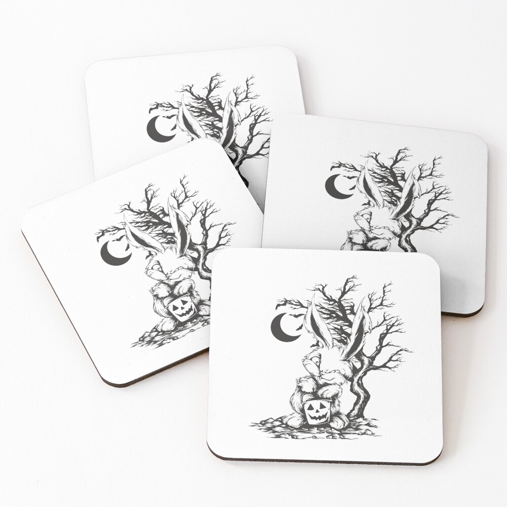 Item preview, Coasters (Set of 4) designed and sold by WhiteRabbitNC.