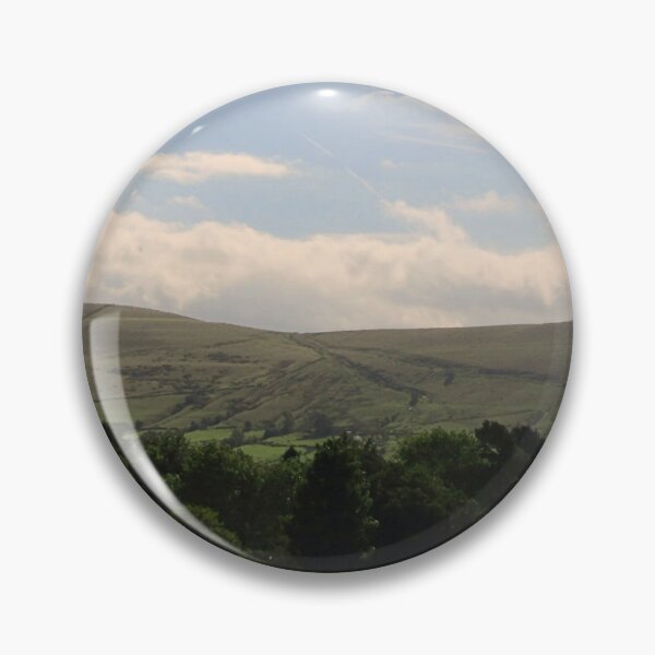 Item preview, tree-lined hills designed and sold by Bethan Rose Studio.