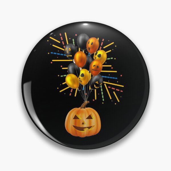 Item preview, Pumpkin with Balloons designed and sold by MoEndomey.