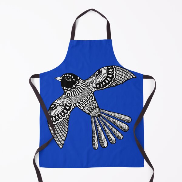Item preview, Black and white bird designed and sold by Soozie Wray.