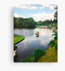 Sailing in Efteling Park Canvas Print
