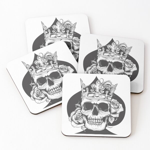 Item preview, King of spades skull- skull designed and sold by Designs Of all kinds.