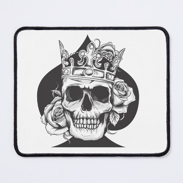 Item preview, King of spades skull- skull designed and sold by Designs Of all kinds.