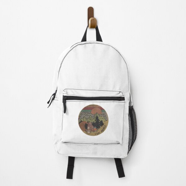 Item preview, Bear camping I eat people sunset retro designed and sold by CherylNolen.