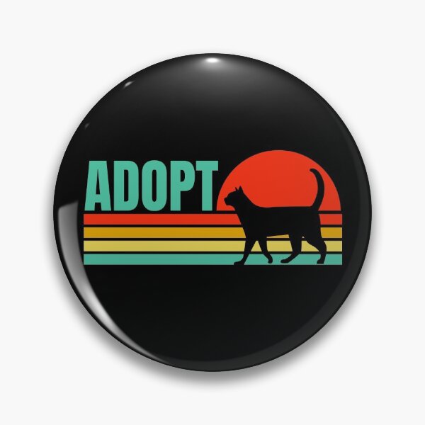 Item preview, Adopt a Cat, Retro Vintage Sunset designed and sold by ACC .